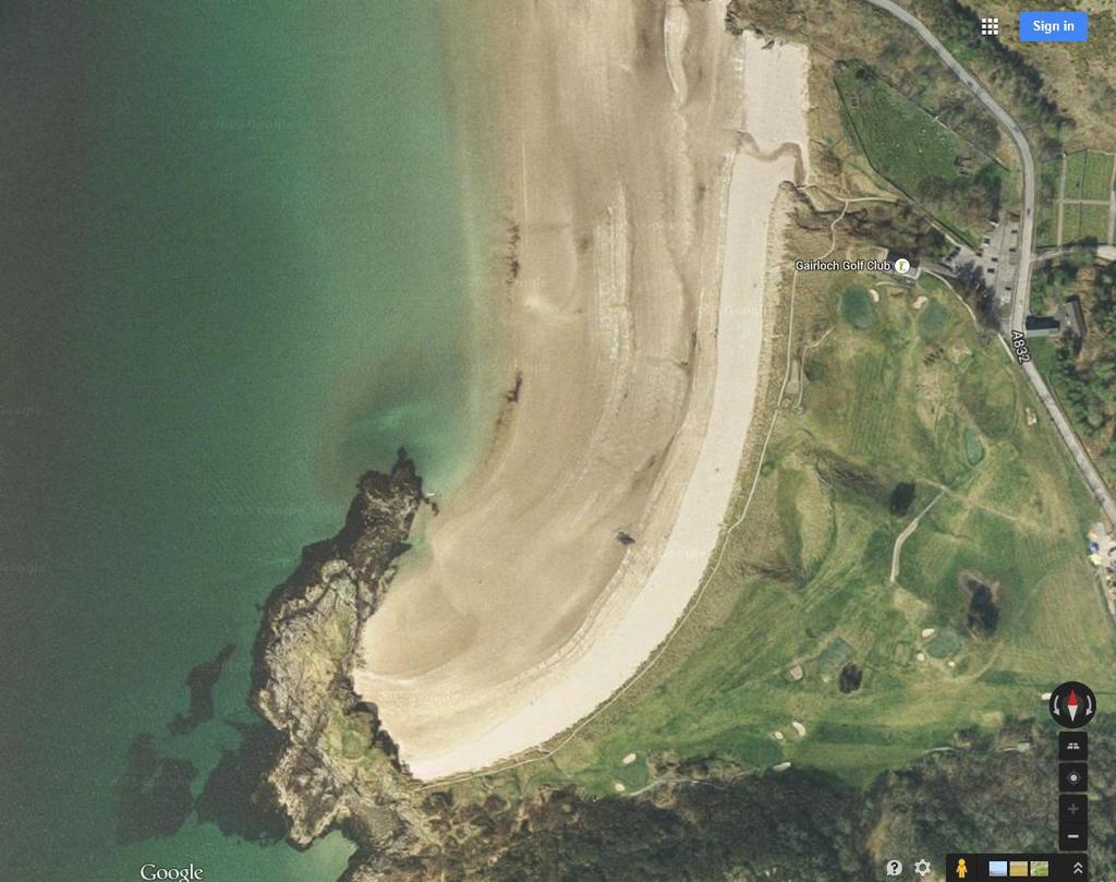Proposed An Dun seashore and Snorkel trail? DRAFT 16 April 2015 The An Dun headland is located at the far end of the Gairloch Golf Course beach.