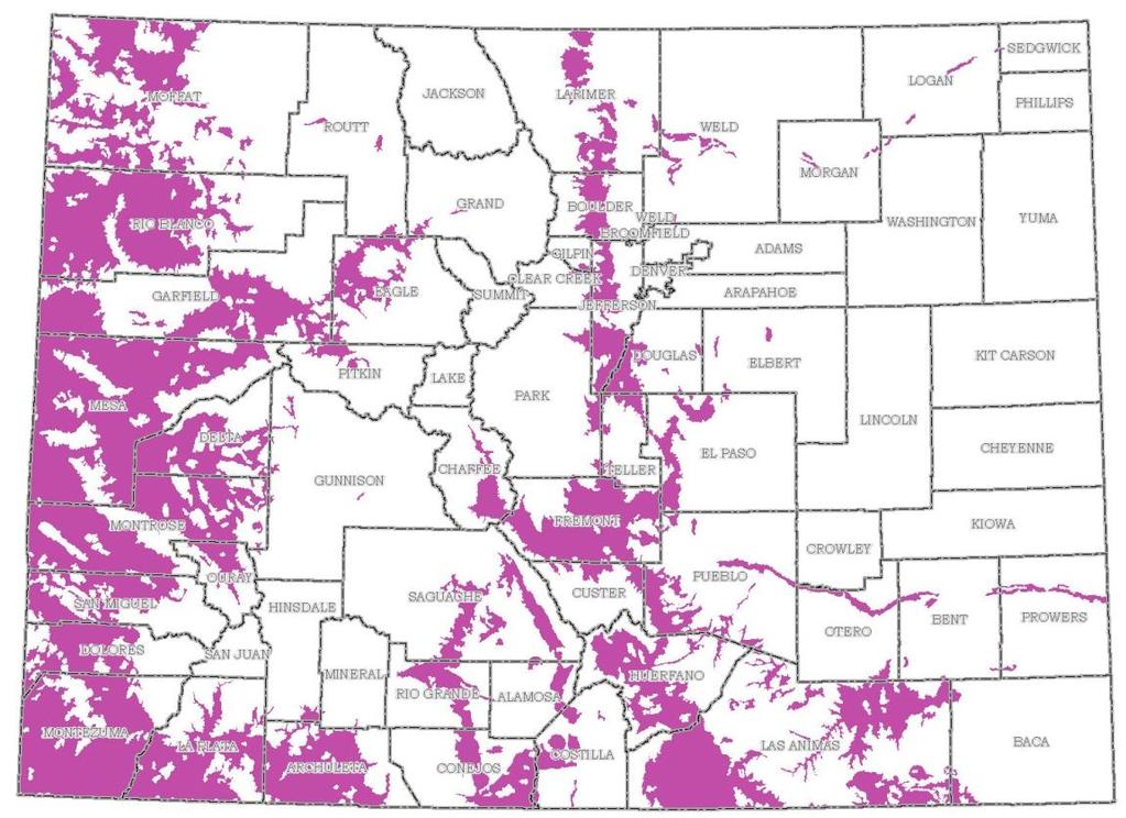 SECTION IV: Gray Fox Management Guidelines Analysis The management guideline for gray fox is to annually monitor harvest density by county and range wide with provisions to reduce the frequency of