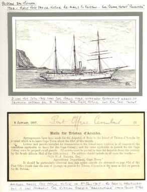 TRISTAN DA CUNHA: Assortments, Group Lots and Collections 311 1963-64, as sort ment of cov ers with sixth is sue.