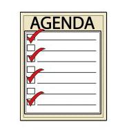 Agenda Meeting Purpose Travel Overview Time commitment: Leagues, Tourneys