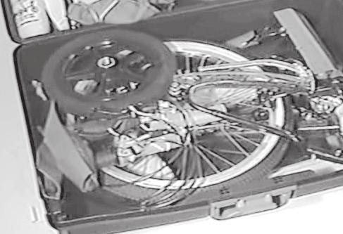 Packing: Wheels 21. First Trailer Wheel If you have a TravelTrailer system, place one of the trailer wheels on top of the rear wheel in the left rear corner of the case.