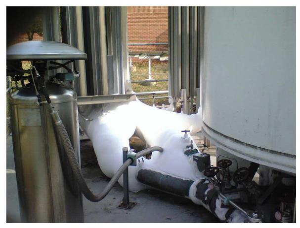 Ice build-up on critical or sensitive equipment: Ice can build up around areas if they are uninsulated or if relief valves vent directly onto these areas.