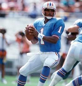 From 1983 to 1995 Warren played with the Oilers where he lead the tem to the AFC Central Division crown.