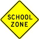 Speed Control limit must be observed whenever a child is present anywhere within the zone.