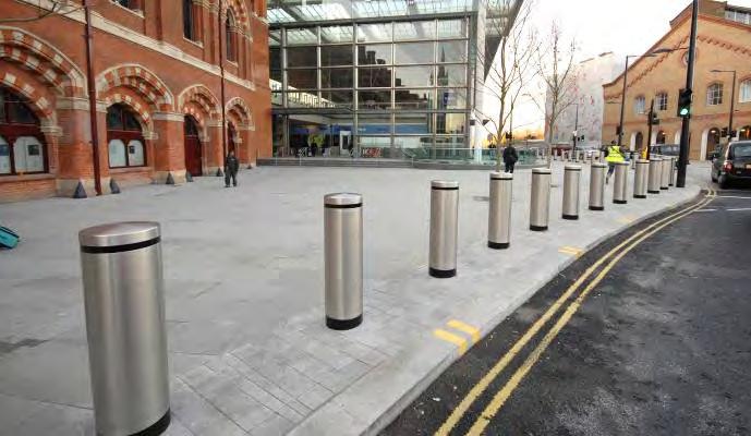 Introduction Certain parts of the public realm will have antiram protective security measures installed to protect the public and key infrastructure from vehicle-borne threats.