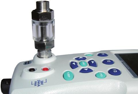 By using the dirt trap specifically developed for the CPH6600, contamination of the integrated pump can be prevented.