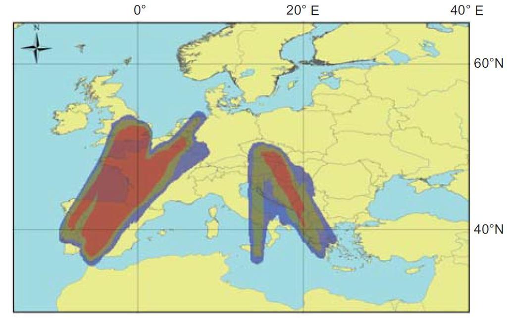 Streptopelia turtur (2018 to 2028) Western Flyway,