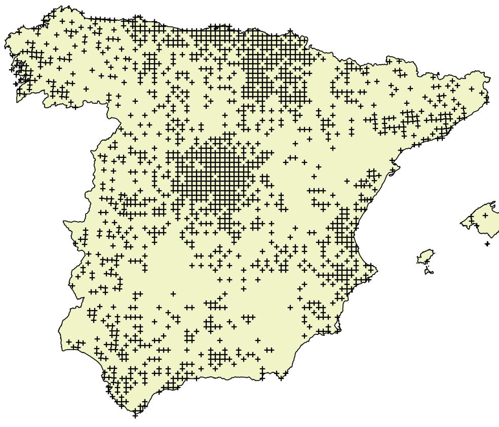 SACRE Population How are breeding populations in Spain