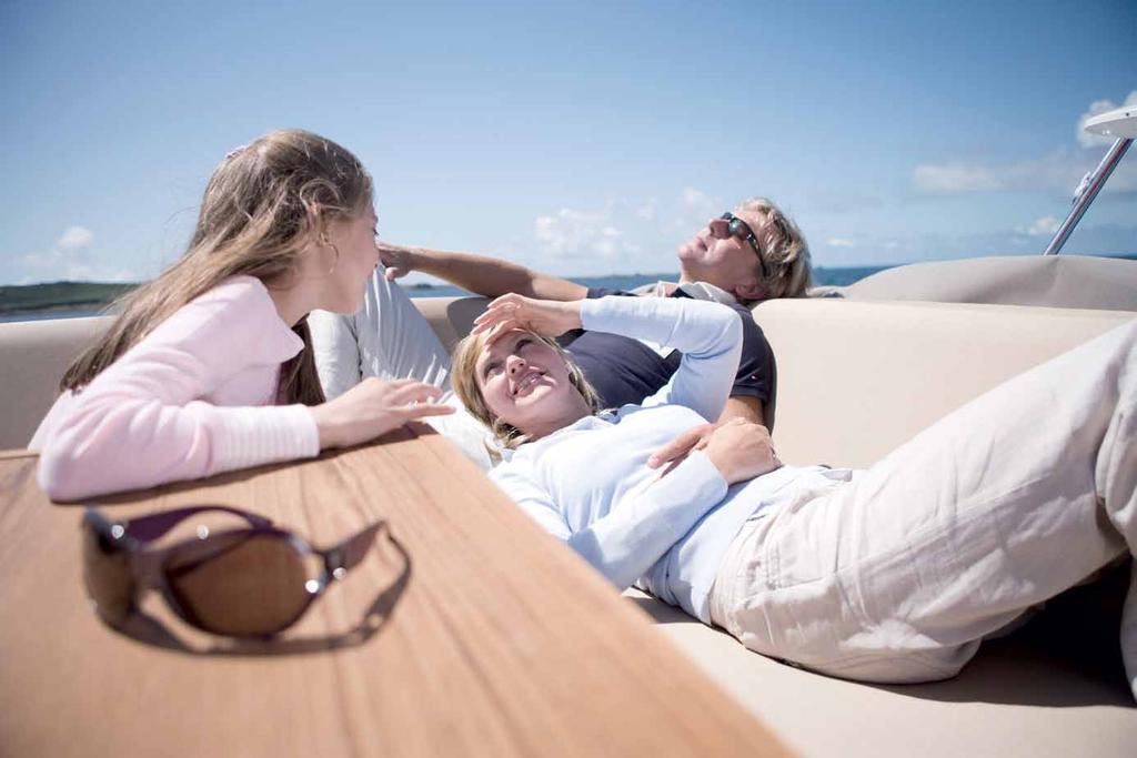 A vision. The belief of family and friends. The perfect foundation for a successful luxury boat manufacturer. Why not?