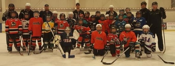 YOUTH HOCKEY Early in the season, the san jose barracuda made multiple visits to Sharks ice