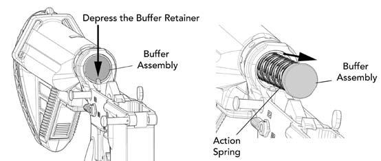 34). Fig. 34 Removing Buffer Assembly Fig. 31 Loosening the FFRS screws with hex (Allen) wrench b.