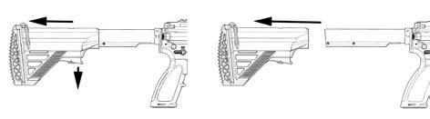 Disengage the piston rod from the piston and slide out the piston rod from the upper receiver (Fig. 32). Fig. 35 Buttstock Tightening Screw Fig.