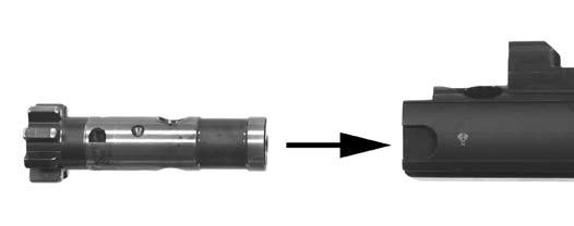 pin reaches its limit of forward travel (Fig. 46). Fig. 43 Bolt Assembly components a.