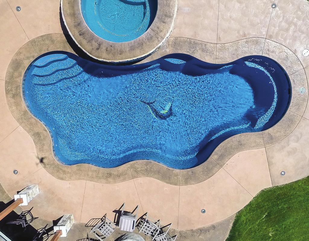 Myth #2: Fiberglass pools are hard to maintain. WRONG. If anything, the exact opposite is true. Did you know that on average, fiberglass pool owners spend less time and money maintaining their pools?