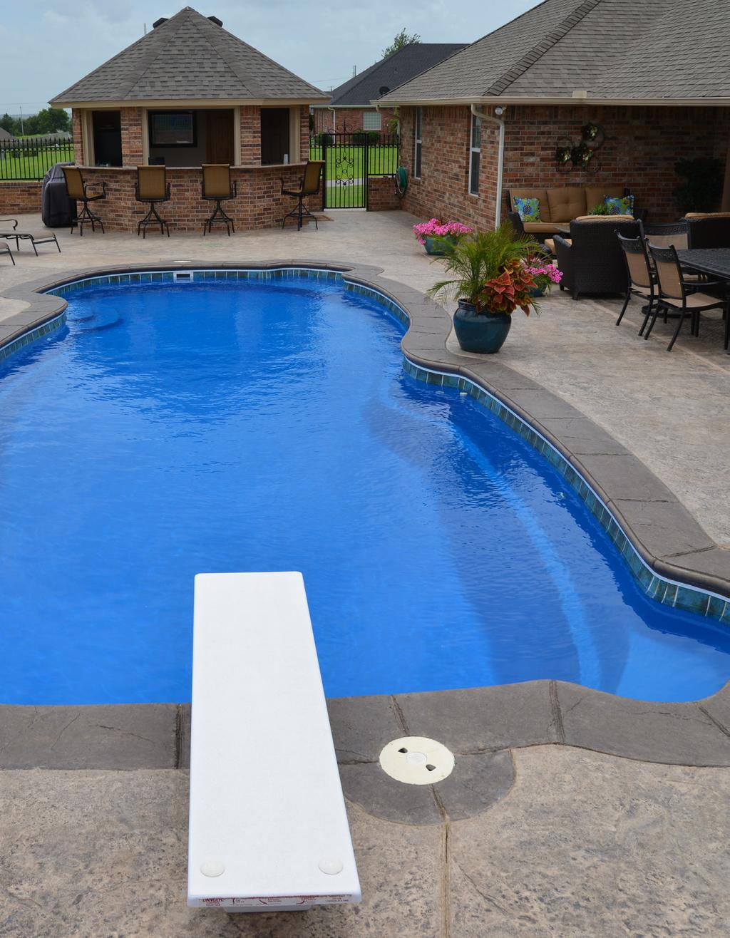 Myth #6: Fiberglass pools are expensive to install and are not durable. FALSE. Fiberglass pools on average cost the same to install as a concrete pool.