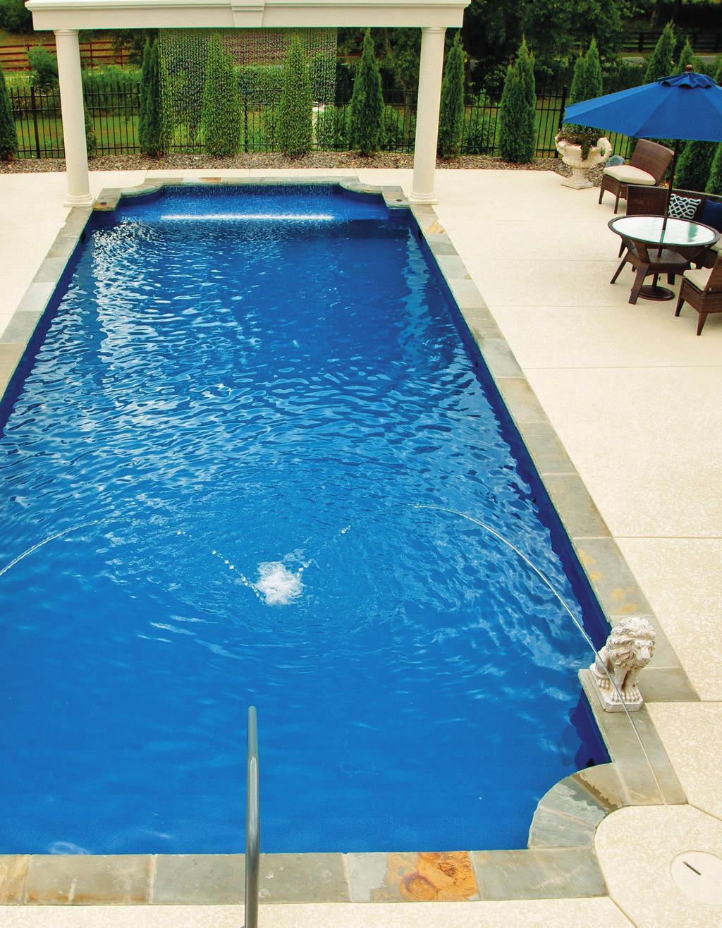 Myth #7: Fiberglass pools are not environmentally friendly. ONCE MORE, THIS IS FALSE.