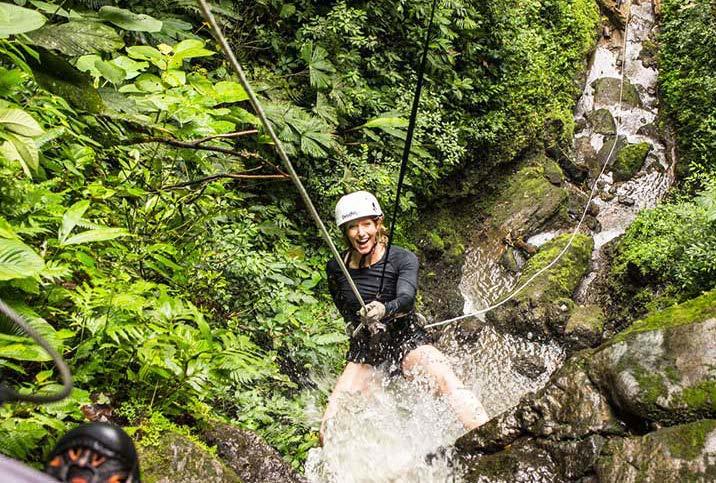 Grab your helmet, strap on your harness, and prepare yourself for the travel experience of a lifetime on Desafio s Lost Canyon Adventures Canyoning!