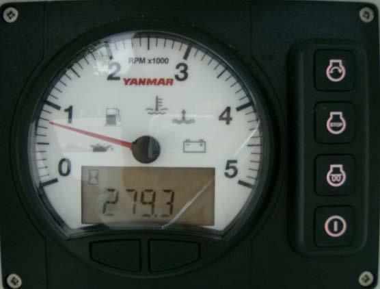 4. Engine start procedure Start Stop Preheat (not required) Ignition On & Off Make sure that the throttle is in neutral.