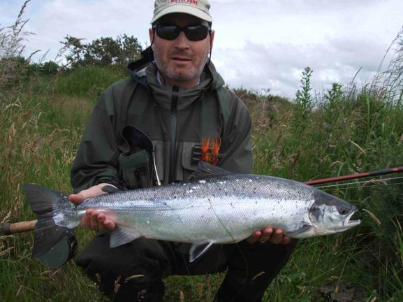Amongst those who caught fish were the Philippe Kerbrat group from France, who had 3 fresh salmon from The Wall Pool and Cunningham s.