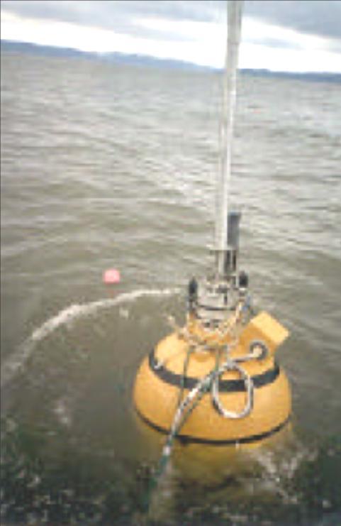 IPS buoy, Sweden, about 1982.
