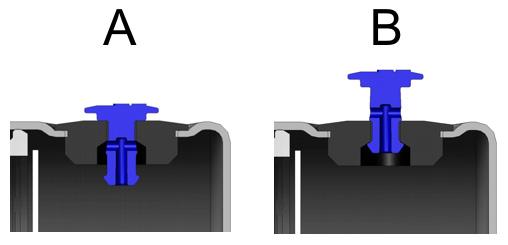 The process pipe must be installed on an incline so that: -for fluid measurement, no air pockets are created -for gas measurement, no water pockets are created If the necessary incline is not