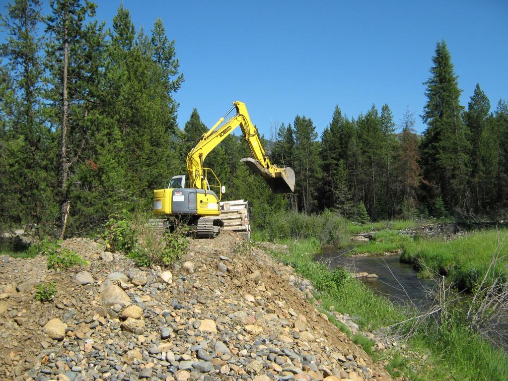 Umatilla Project: Mine Tailing Removal Upper Grande Ronde River,
