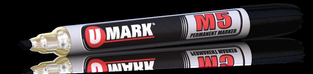 M15 Permanent Marker Huge, 1" diameter, all aluminum marker body with a large supply of exceptionally fast drying, permanent ink.