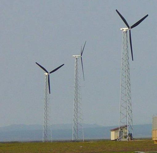Wind Turbine Performance The turbine performance predictions noted below are based both on 100% turbine availability and on 90% turbine availability with an assumed 10% downtime for maintenance,