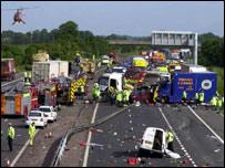 8-12 hour Incidents Summary 136 carriageway impact incidents lasting 8-12 hours 60% involved a HGV 6 out of the 23 incidents that resulted in at least