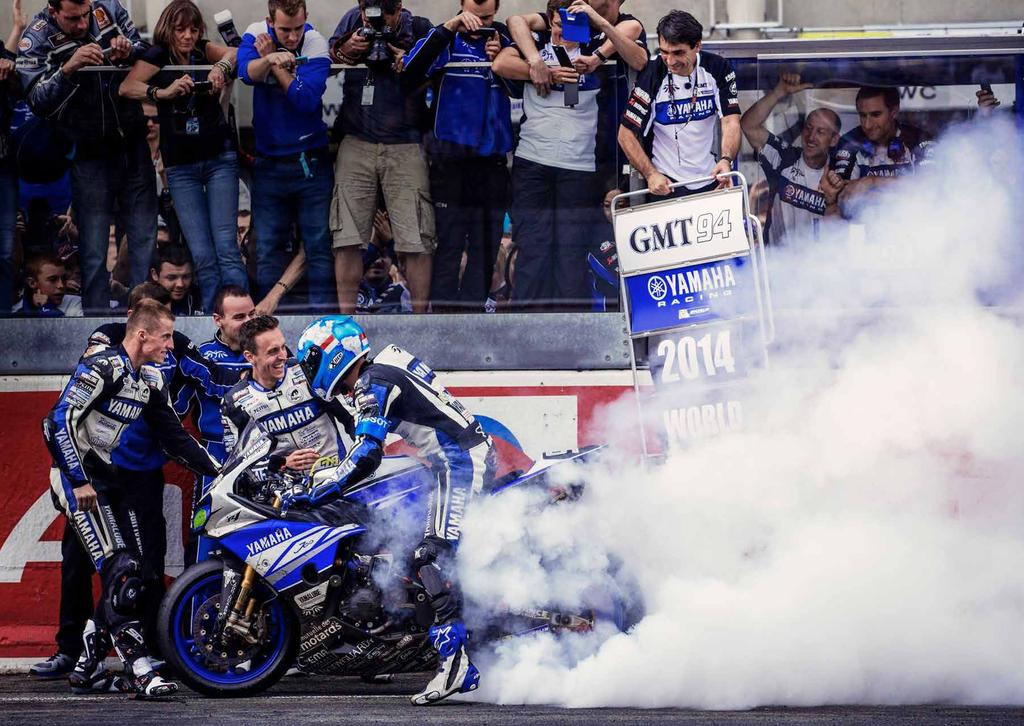 Yamaha Claims Hard-fought World endurance Title The Yamaha Racing GMT94 Michelin Yamalube team has won the FIM World Endurance Championship on the YZF-R1 for the second time in its history!