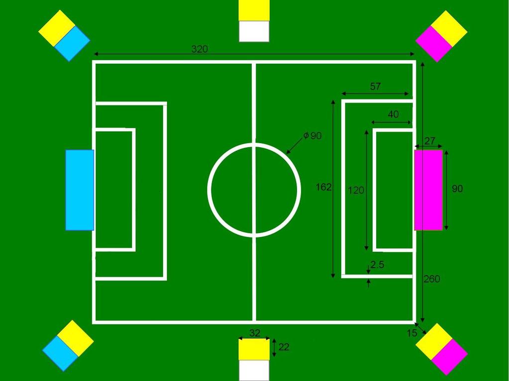 field 4. icog Makers Robo-Soccer Cup playing Rule 2: The Ball The soccer ball s diameter will be 6 to 10cm and must weigh no more than 250 grams.