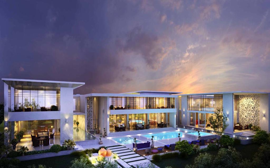 LUXURY VILLAS AND MANSIONS Our luxury villas and mansions are grouped into distinct neighbourhoods, each themed by a selection of classic and