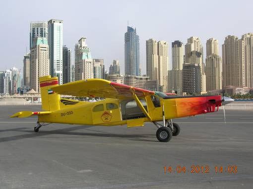 Pilatus Porter PC-6 (Skydive Dubai) for Freefall Style, Canopy