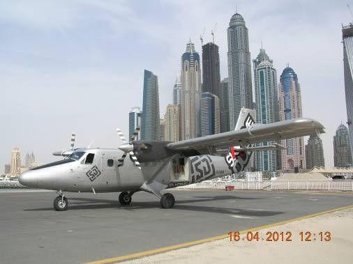 Twin Otter HD 6 (Skydive Dubai) for Formation Skydiving & Artistic Events left door, exit speed 85 KIAS; +/- 5 kts 16. WEATHER: Average daytime temperature during November/December is 28.