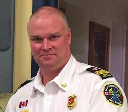MESSAGE FROM THE FIRE CHIEF Step one complete... You have picked up an application to join an amazing team here at Salt Spring Island Fire Rescue.