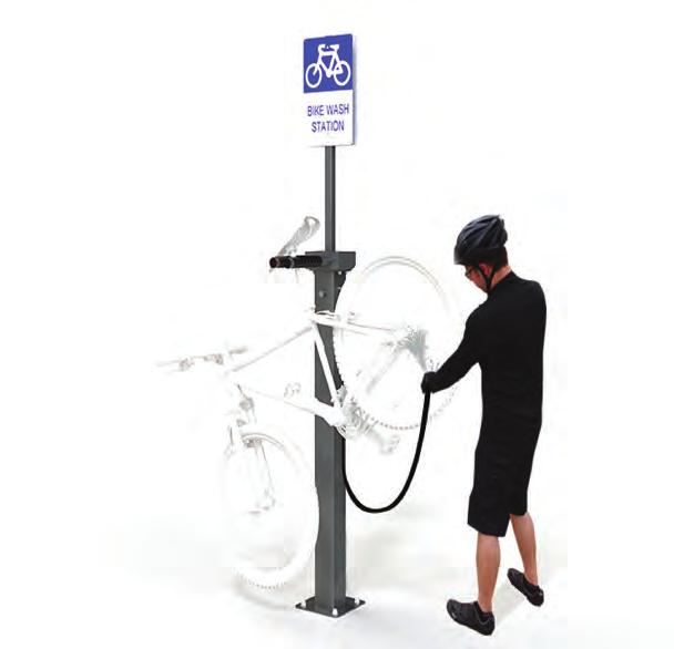 Product Repair Stations BBRSW01 Wash Station 551.5 1 10 Connects to mains water supply. Pressure nozzle allows general wash down at bicycles.