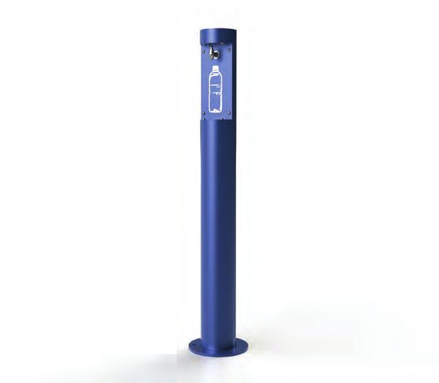 BBRSW02 Water Bottle Fill Station Ideal for cycling hubs where cyclists can fill up their water bottles. Connects to mains water supply.