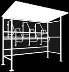 Multiple options are available for benches, walls, security and