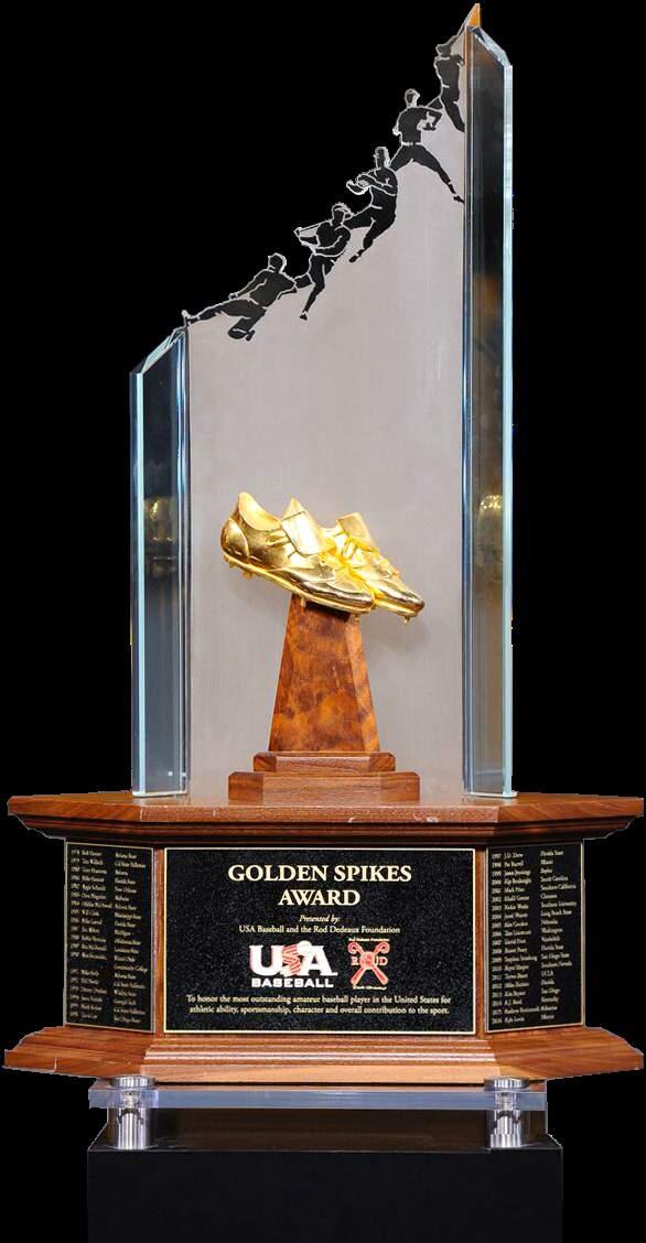 2018 GOLDEN SPIKES AWARD SELECTION PROCESS DATES* FRIDAY, FEBRUARY 9 Pre-season Watch List Announcement MONDAY, MARCH 26 Fan Nominations Begin SUNDAY,