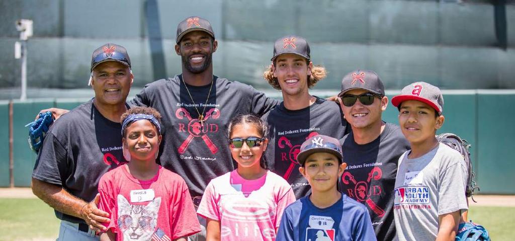 ROD DEDEAUX FOUNDATION YOUTH CLINIC TITLE SPONSOR Naming rights of the Rod Dedeaux Foundation Youth Clinic on June 27, 2018 at USC Dedeaux Field Logo on all Youth Clinic advertisements,