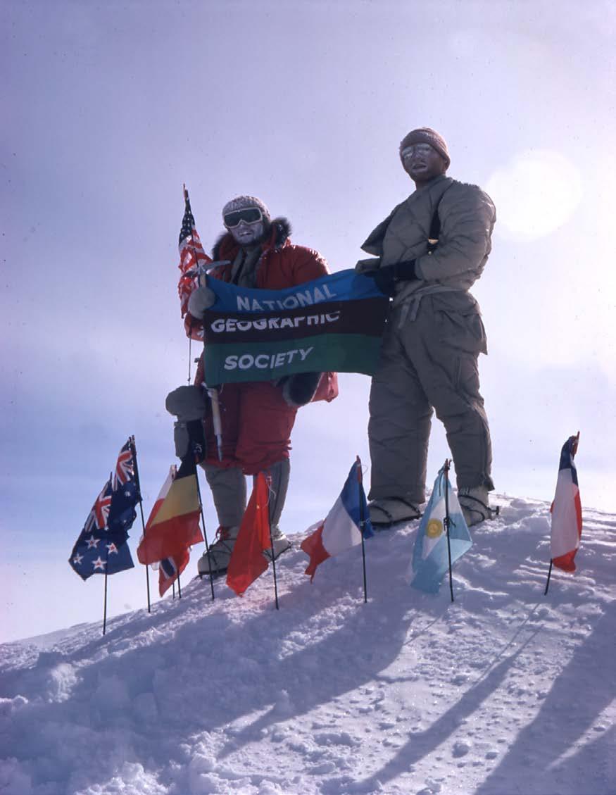 First ascent Mt. Vinson December 18, 1966.