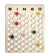 Magnetic Chips & Wands Large 19 mm diameter Magnetic Chips! Why pay the same price for a smaller size? Bingo Master Boards Our Master Boards are made of durable plastic.