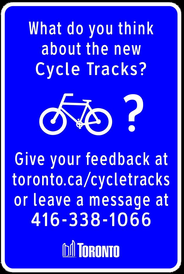 Public Communications To promote the public consultation on Richmond, Adelaide and Simcoe Street cycle tracks, the following communication activities were carried out: Web Site The project web page