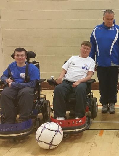 Leicestershire Foxes Power-chair Football Club provides