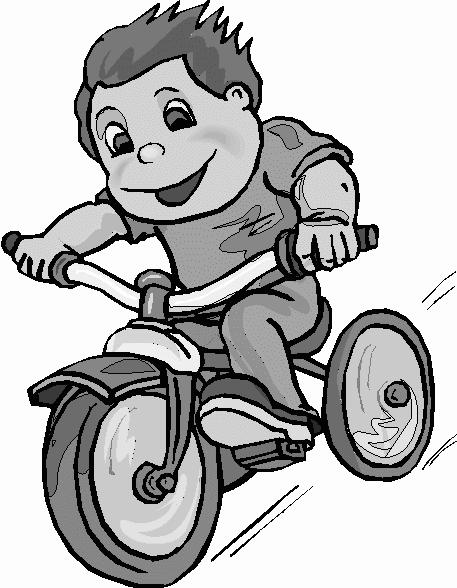 It was green with black tyres and handgrips. He would look after this one very carefully. Paul decided to try out his new bike. He took the bike out of the garage and cycled away.