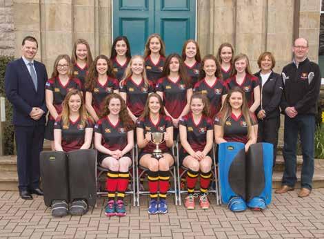 Girls Hockey: 1st XI Gina Woods The Banbridge Academy 1st XI Girls Hockey Squad started the season off with a bang, being named as the National Tournament Trophy winners for two consecutive years.