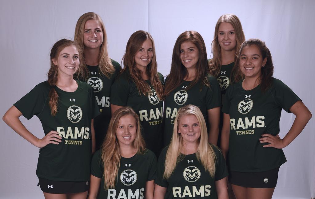 RAMS NOTEBOOK BOOKS ARE A TOOL OF THE TRADE The CSU tennis progr had the highest te grade-point average of any CSU te in 205-6, with all seven letterwinners earning Academic All-Mountain West honors.
