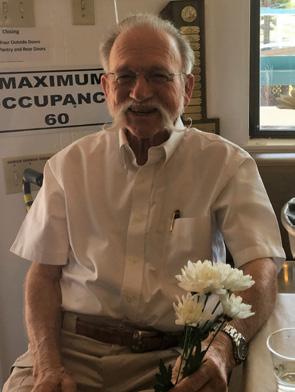 All women who attended were personally greeted with a happy smile and handed a fresh carnation by Bob Rupp, long-time LCYC member, AND they were serenaded by the kitchen crew with a favorite tune,