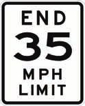 Traffic Sign Handbook for Local Roads LOCATION. The appropriate area speed limit sign shall be posted at the speed limit boundary on each road that crosses the boundary.