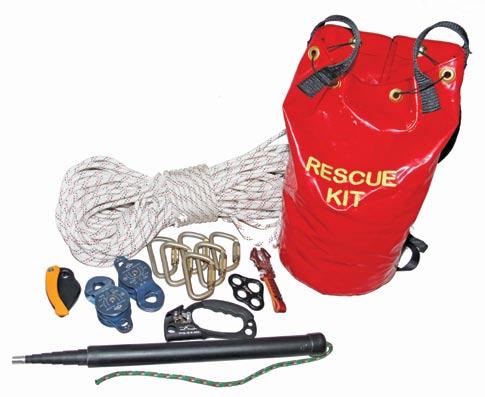 Correct training and harness is essential ROPE ACCESS REMOTE RETRIEVAL Rescue Kit Jumar 50m or 100m Rope 2 x